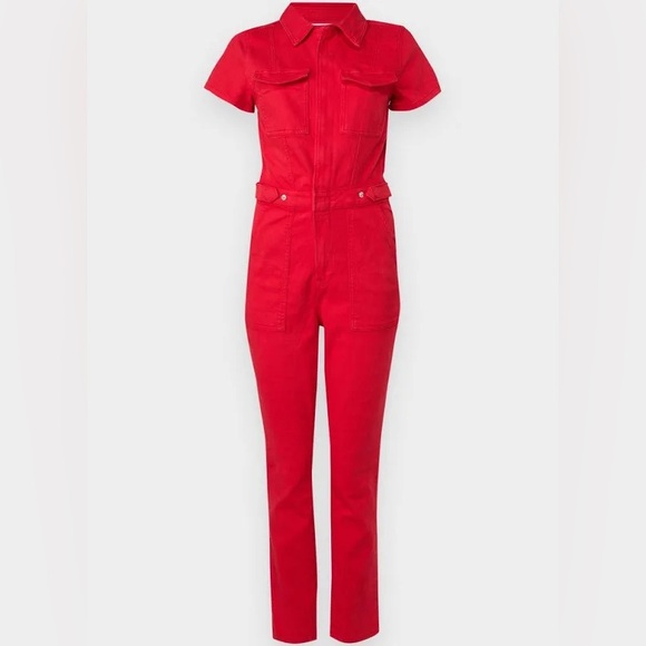 Good American Red Jumpsuit - Picture 1 of 4